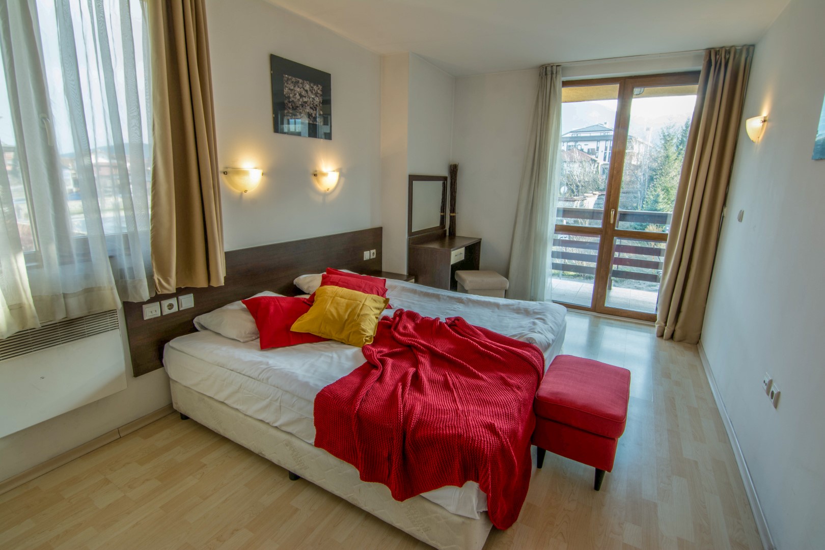 Tiara Holidays - Banderitsa - OneBedroom Apartment - Bedroom